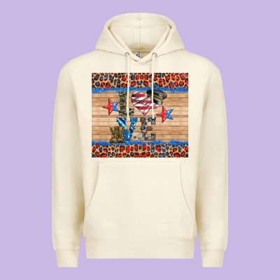 Western Usa Soldier Love Tumbler Premium Hoodie Designed By Artiststas