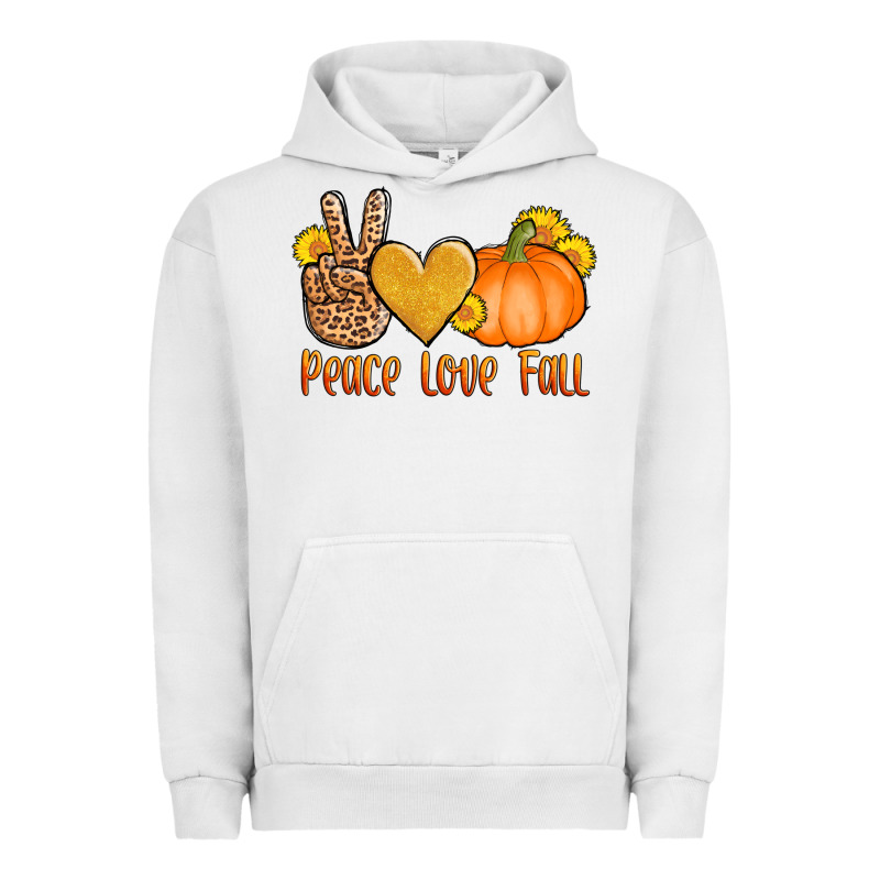 Peace Love Fall Urban Hoodie by AdoDesignShop | Teevron