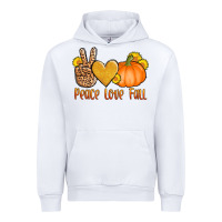 White peace love fall Urban Hoodie - AdoDesignShop