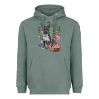Sage easter pitbull Heavyweight Hoodie - RanaPortraitStore