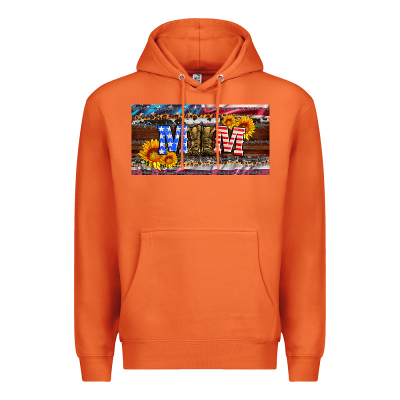 Soldier Mom License  Plate Premium Hoodie by Artiststas | Teevron