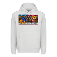 Dove Grey soldier mom license  plate Premium Hoodie - Artiststas