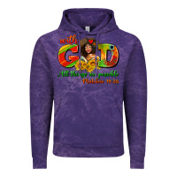 Cloud Purple with god all things are possible juneteenth Vintage Hoodie - AdoDesignShop