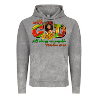 Cloud Rock with god all things are possible juneteenth Vintage Hoodie - AdoDesignShop