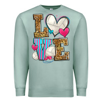 Seafoam love volleyball Premium Sweatshirt - Zillion Design Studio