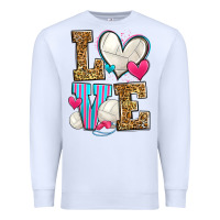White love volleyball Premium Sweatshirt - Zillion Design Studio