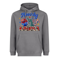 Storm howdy america western Heavyweight Hoodie - texasbilliewilder