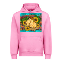 Fuchsia Pink western chicks coop animals sunflowers cactus serape leopard turquoise Urban Hoodie - Artiststas
