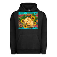 Pigment Black western chicks coop animals sunflowers cactus serape leopard turquoise Urban Hoodie - Artiststas