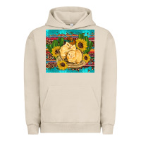 Pigment French Oak western chicks coop animals sunflowers cactus serape leopard turquoise Urban Hoodie - Artiststas