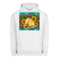 Pigment Lunar Rock western chicks coop animals sunflowers cactus serape leopard turquoise Urban Hoodie - Artiststas