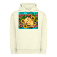 Pigment Pistachio western chicks coop animals sunflowers cactus serape leopard turquoise Urban Hoodie - Artiststas