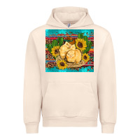 Sandshell western chicks coop animals sunflowers cactus serape leopard turquoise Urban Hoodie - Artiststas