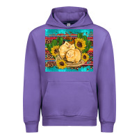 Tulip western chicks coop animals sunflowers cactus serape leopard turquoise Urban Hoodie - Artiststas