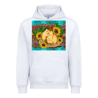 White western chicks coop animals sunflowers cactus serape leopard turquoise Urban Hoodie - Artiststas