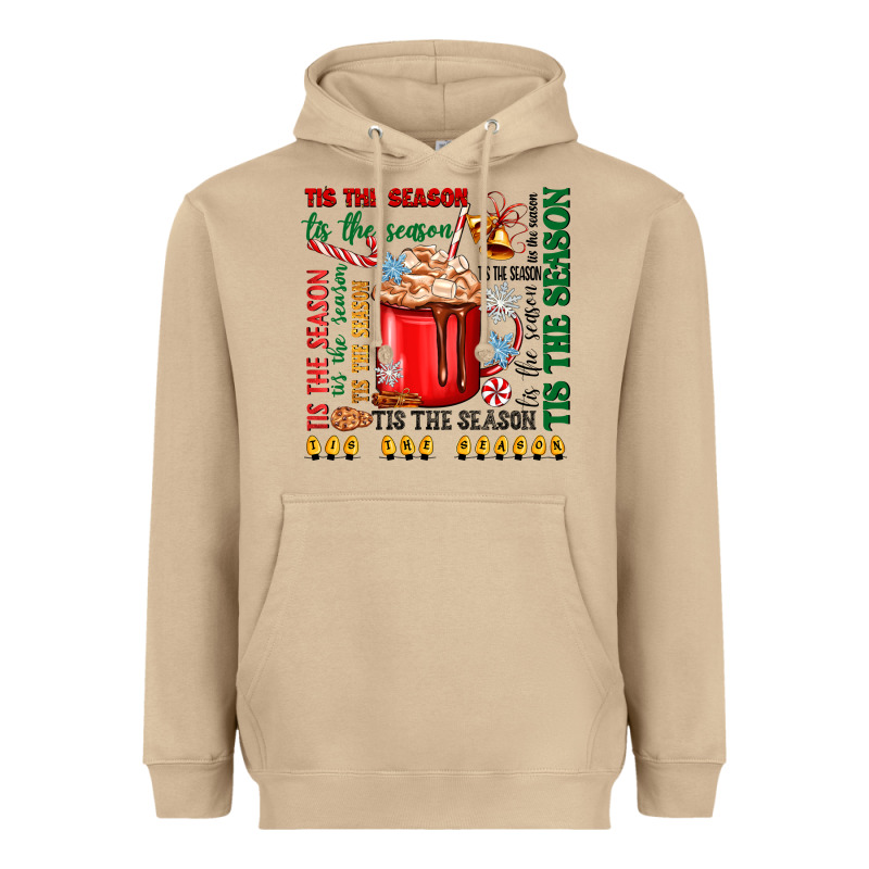 Tis The Season Heavyweight Hoodie by Zillion Design Studio | Teevron