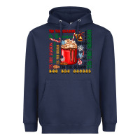 Navy tis the season Heavyweight Hoodie - Zillion Design Studio