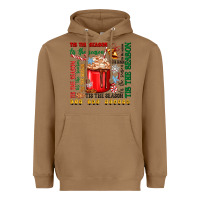 Toasted Coconut tis the season Heavyweight Hoodie - Zillion Design Studio