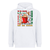 White tis the season Heavyweight Hoodie - Zillion Design Studio