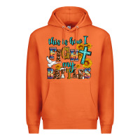 Carrot this is how i fight my battles Premium Hoodie - AdoDesignShop