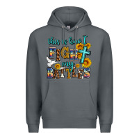 Rock this is how i fight my battles Premium Hoodie - AdoDesignShop