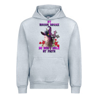 Heather Grey my broom broke Urban Hoodie - AdoDesignShop