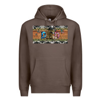 Coffee soldier dad license  plate Premium Hoodie - Artiststas