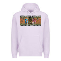 Lilac soldier dad license  plate Premium Hoodie - Artiststas