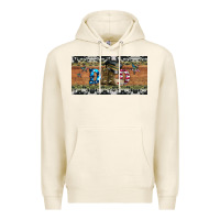 Tofu soldier dad license  plate Premium Hoodie - Artiststas