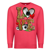 Cardinal love soccer Premium Sweatshirt - Zillion Design Studio