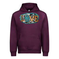 Mauve Wine love western Urban Hoodie - AdoDesignShop
