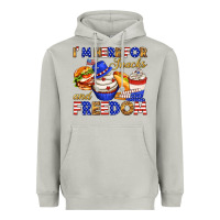 Moon Dust i m here for snacks and freedom Heavyweight Hoodie - texasbilliewilder