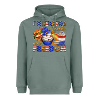 Sage i m here for snacks and freedom Heavyweight Hoodie - texasbilliewilder