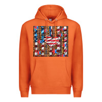 Carrot western usa flag heart and stars tumbler Premium Hoodie - Artiststas