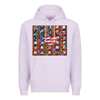 Lilac western usa flag heart and stars tumbler Premium Hoodie - Artiststas