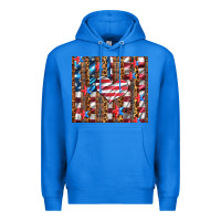 True Royal western usa flag heart and stars tumbler Premium Hoodie - Artiststas