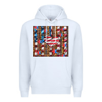 White western usa flag heart and stars tumbler Premium Hoodie - Artiststas
