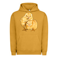 Pigment Peanut Butter chicks Urban Hoodie - Artiststas