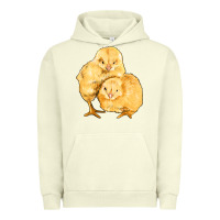 Pigment Pistachio chicks Urban Hoodie - Artiststas