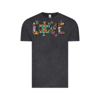 Vintage Black love autism awareness leopard cowhide Vintage Tee - Artiststas