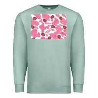 Seafoam distressed strawberry milkshake cowhide Premium Sweatshirt - RanaPortraitStore