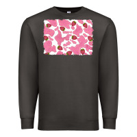 Smoke distressed strawberry milkshake cowhide Premium Sweatshirt - RanaPortraitStore
