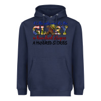 Navy its the guts and its the glory a hundred stripes Heavyweight Hoodie - texasbilliewilder