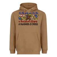 Toasted Coconut its the guts and its the glory a hundred stripes Heavyweight Hoodie - texasbilliewilder