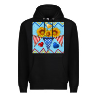 Black patriotic celebration Premium Hoodie - BundleAndBundleShop