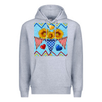 Heather Grey patriotic celebration Premium Hoodie - BundleAndBundleShop