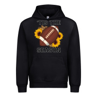Black tis the season football sunflower Urban Hoodie - AdoDesignShop