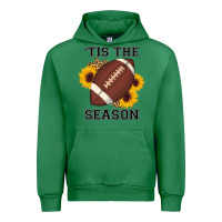 Emerald tis the season football sunflower Urban Hoodie - AdoDesignShop
