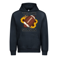 Navy tis the season football sunflower Urban Hoodie - AdoDesignShop