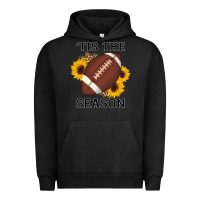 Pigment Black tis the season football sunflower Urban Hoodie - AdoDesignShop